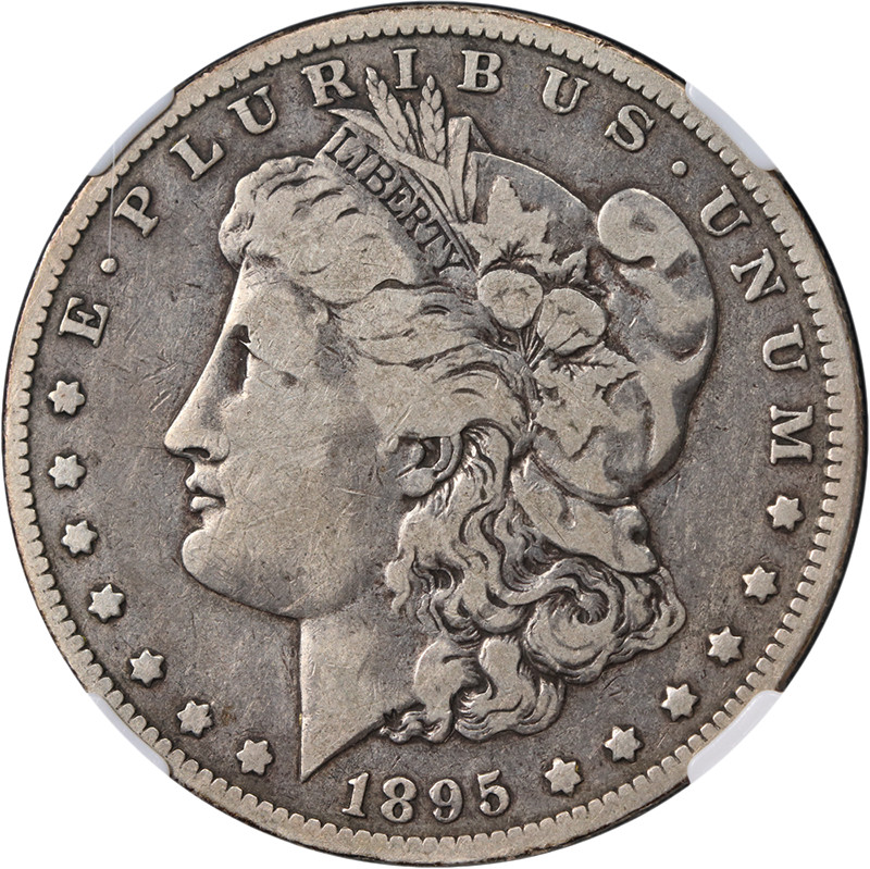 1895-O Morgan Silver Dollar NGC VG8 Key Date Superb Eye Appeal Nice Strike