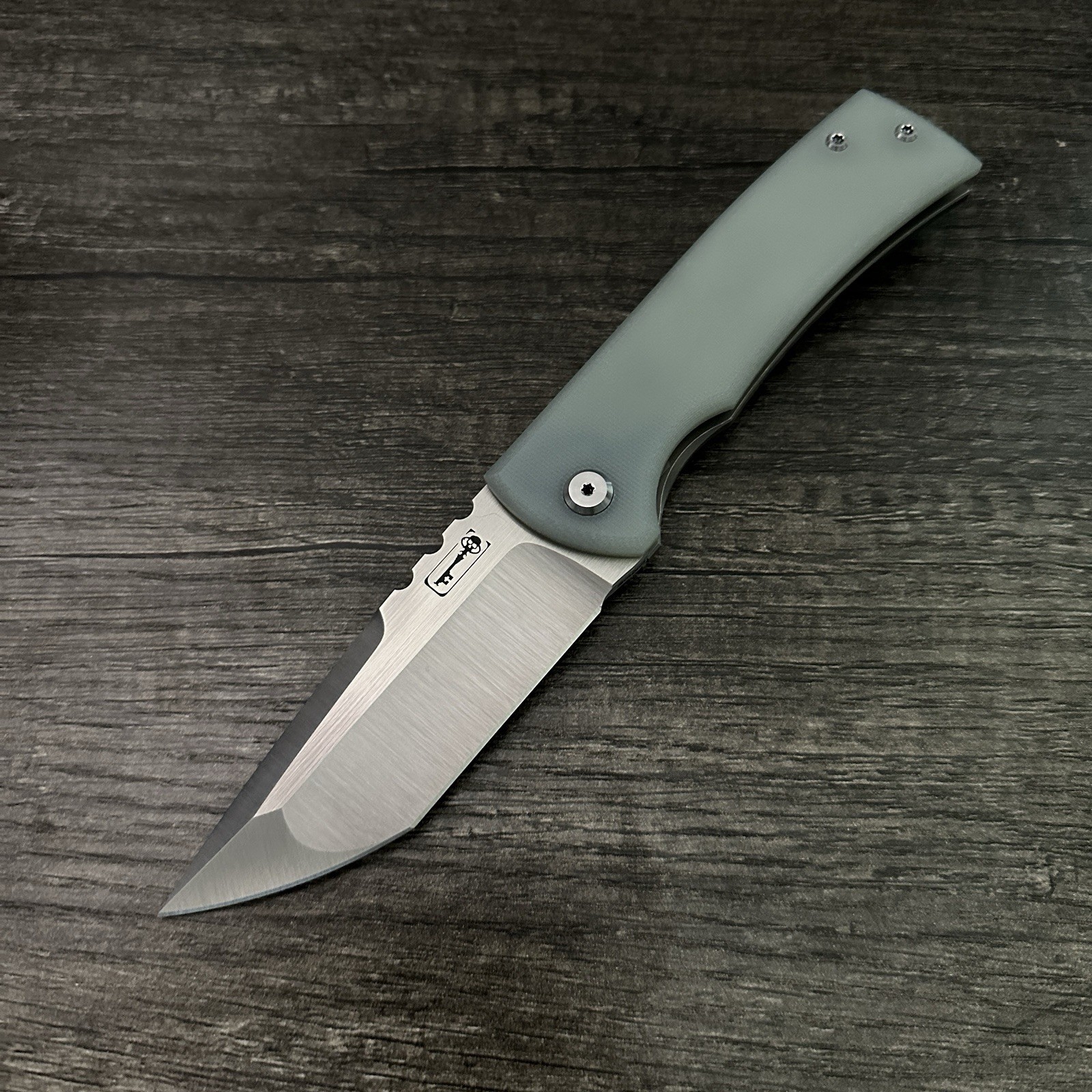 BHQ Exclusive, Chaves Redencion 229 Kickstop M390 Tanto Jade G-10 Titanium Knife