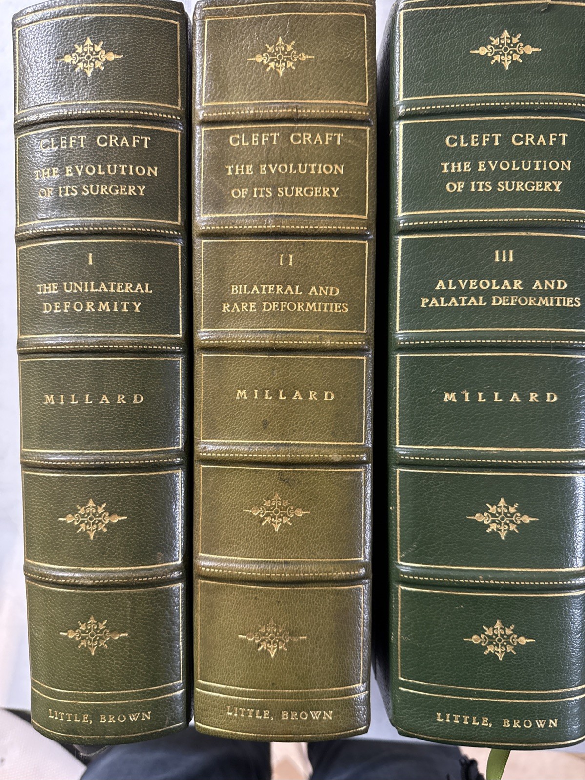 Cleft Craft LEATHER SET :The Evolution of Its Surgery: The Unilateral-Signed