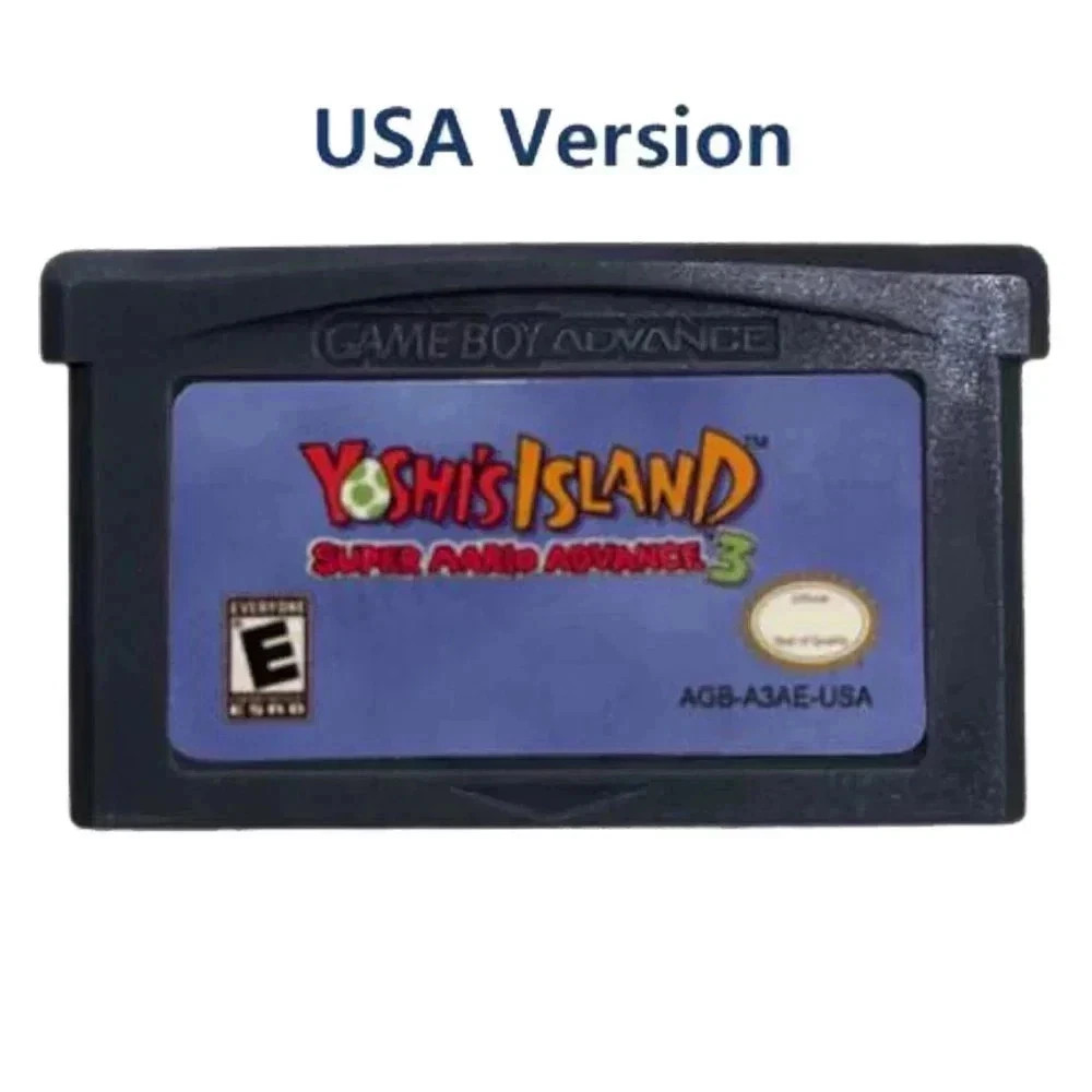 Yoshi's Island: Super Mario Advance 3 For Game boy Advance GB/GBA/NDS