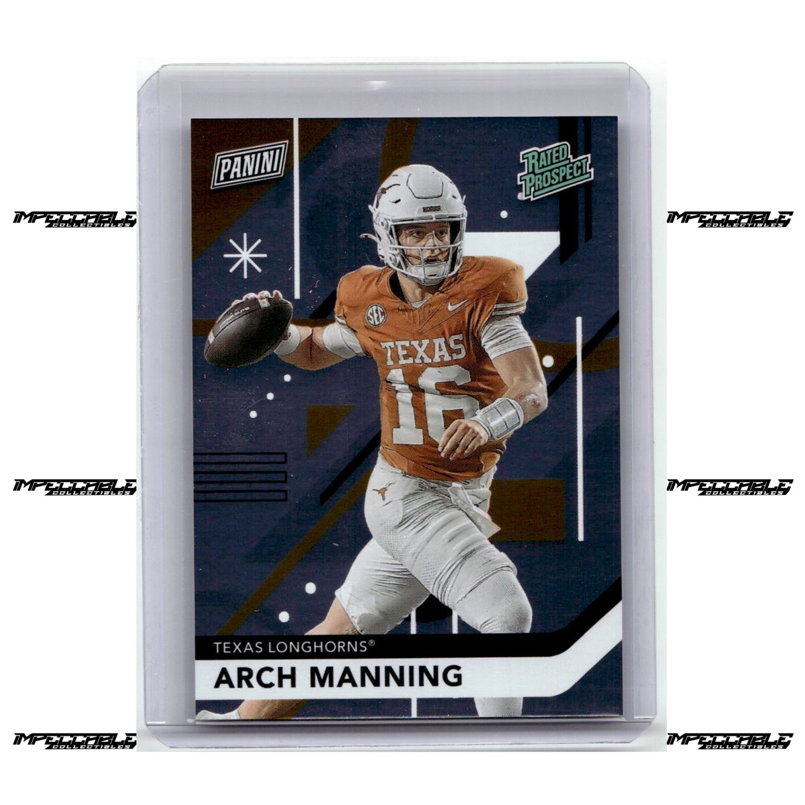 2026 Panini The National Promo - Silver Foil #NAT9 Arch Manning Rookie SP 2026 Panini The National Promo - Silver Foil #NAT9 Arch Manning Rookie SP