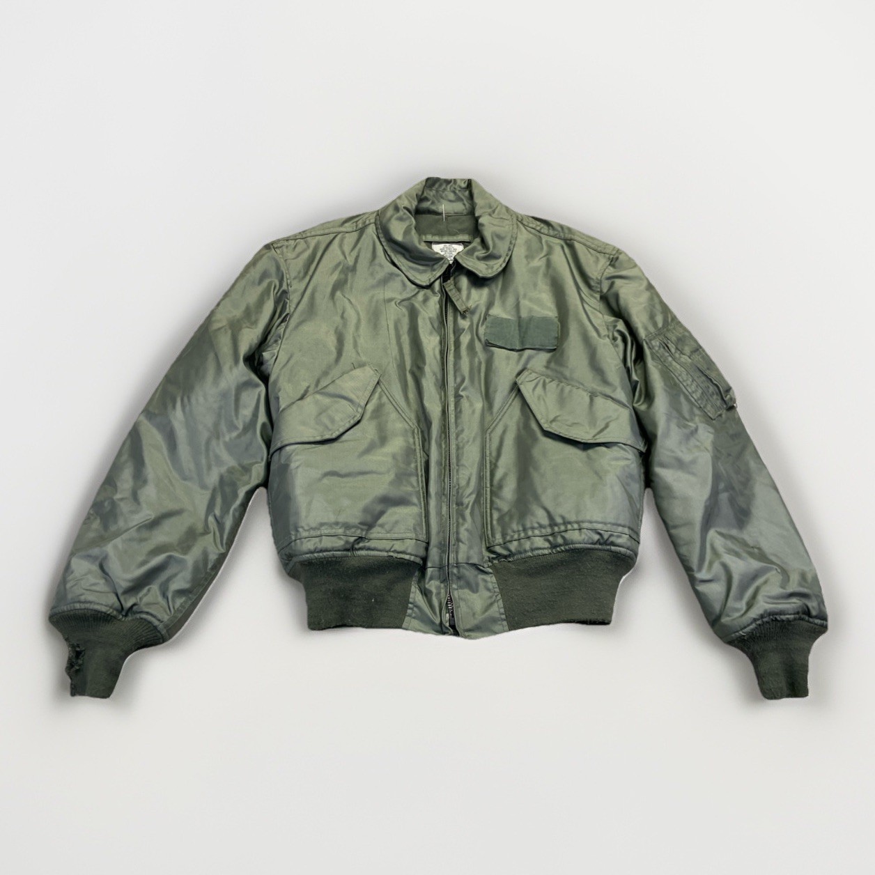 Military Jacket Mens L Flyer\'s Cold Weather CWU-45/P US Army Vintage