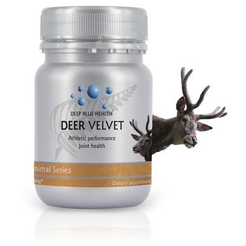 New Zealand Pure Deer Antler Velvet Extract Powder IGF-1 - 500mg x 30 Capsules