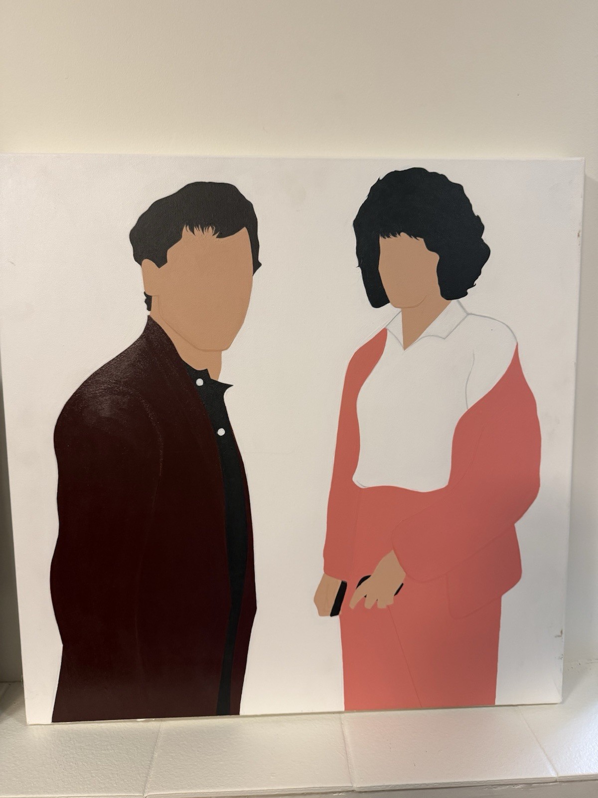 Goodfellas Ray Liotta Lorraine Bracco 24x24 Original Painting By Rebecca Maria Goodfellas Ray Liotta Lorraine Bracco 24x24 Original Painting By Rebecca Maria