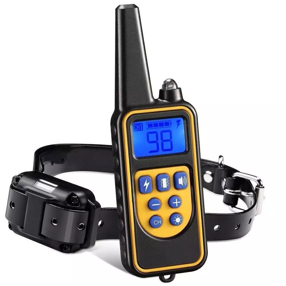 3000 FT Dog Training US Collar Rechargeable Remote Shock  PET Waterproof Trainer