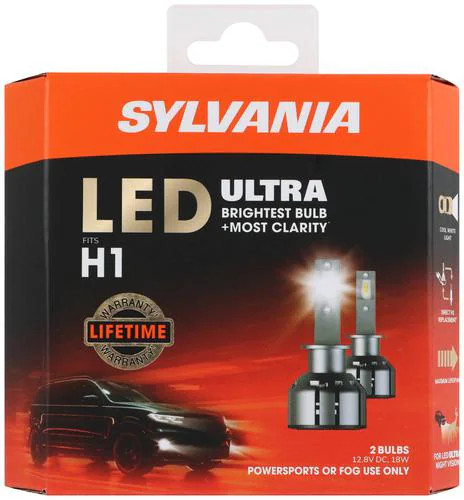 SYLVANIA H1 LED Ultra - Fog Lights for Cars & Trucks - Headlight Bulbs | LED