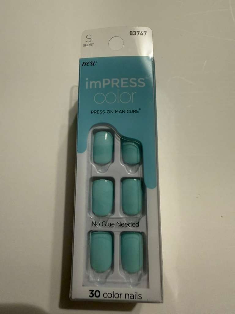 impress Press-On Nails, Choose Your Own Color, 30-Count Plastic Nails