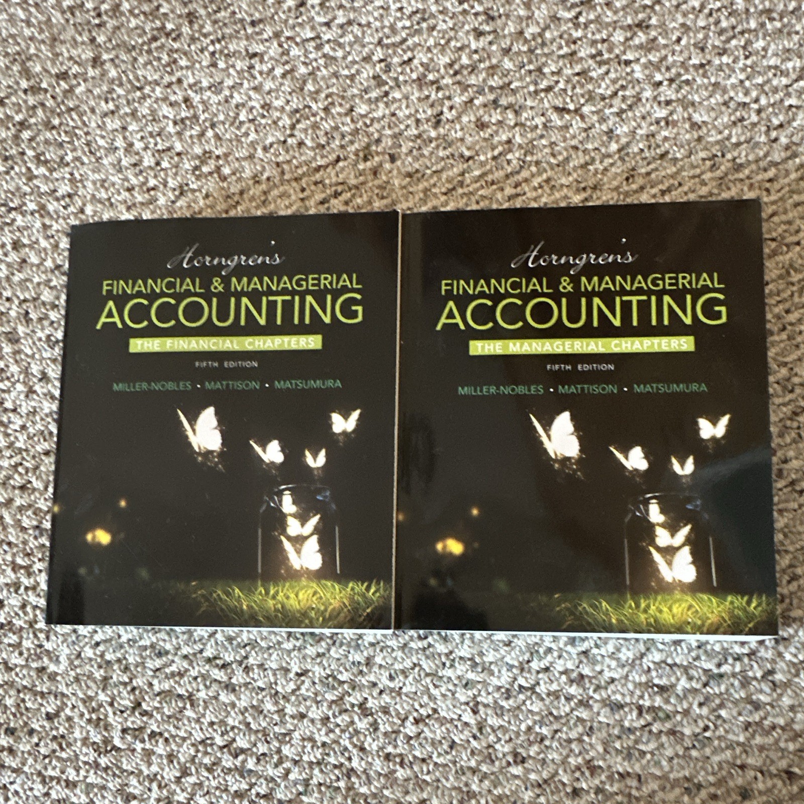 Pearson Horngren\'s Financial & Managerial Accounting 5th Ed Paperback 2015