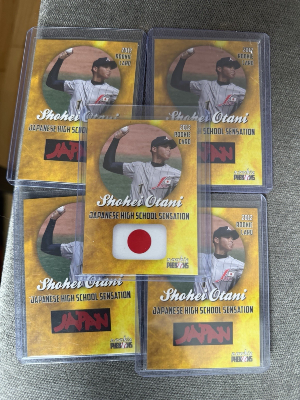 Shohei Ohtani 2012 Hanamaki Higashi High School Gold Pitching (Lots of 100) Shohei Ohtani 2012 Hanamaki Higashi High School Gold Pitching (Lots of 100)