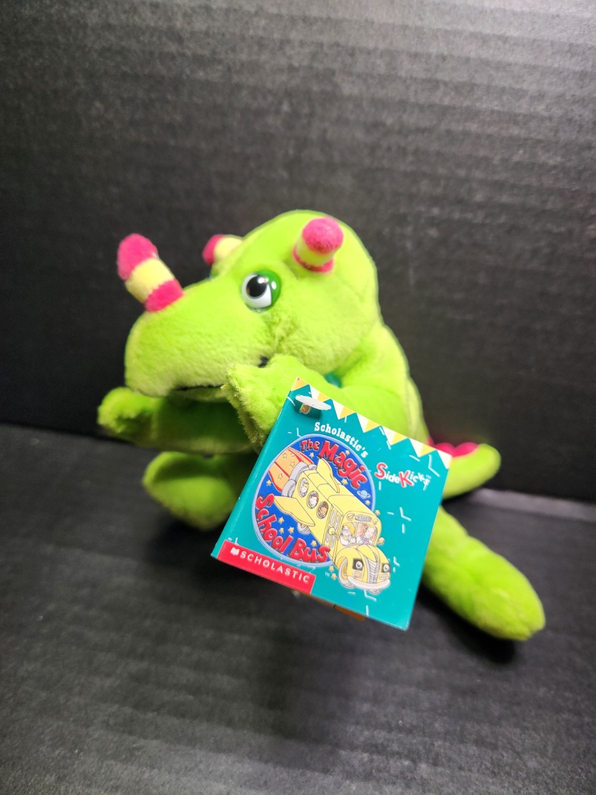 Vintage Scholastic Magic School Bus Side Kicks Liz The Lizard 1997 Plush w/ Tags Vintage Scholastic Magic School Bus Side Kicks Liz The Lizard 1997 Plush w/ Tags