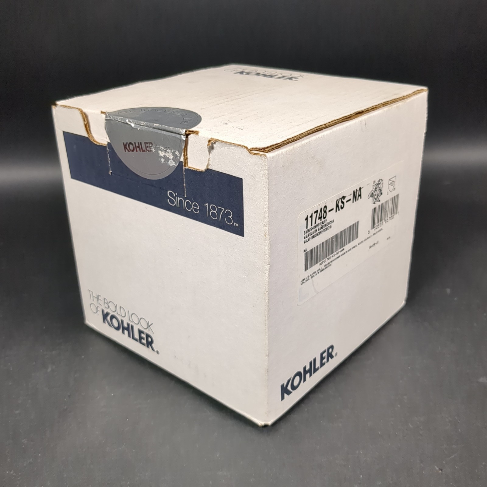 Kohler K‑11748‑KS‑NA Bath Shower Stop Valve Assembly Push Button Diverter Kohler K‑11748‑KS‑NA Bath Shower Stop Valve Assembly Push Button Diverter