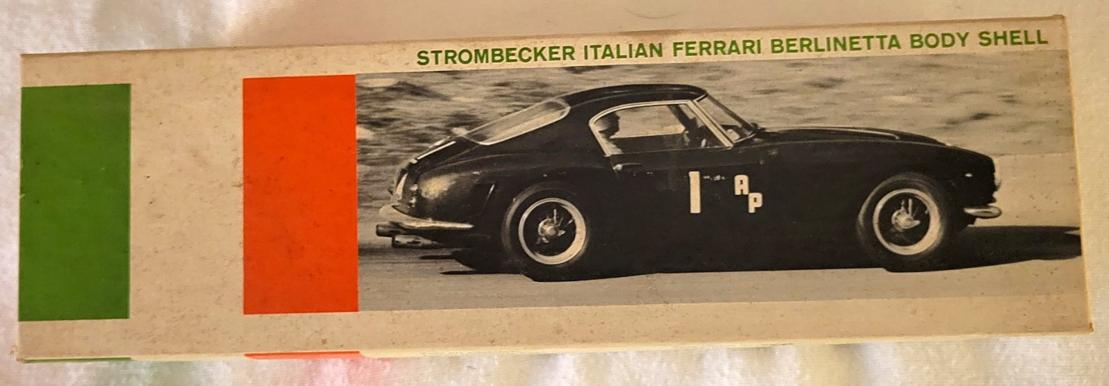 Strombecker Ferrari Berlinetta 1/32 Slot Car Body Shell Kit No. 8125-129 Strombecker Ferrari Berlinetta 1/32 Slot Car Body Shell Kit No. 8125-129