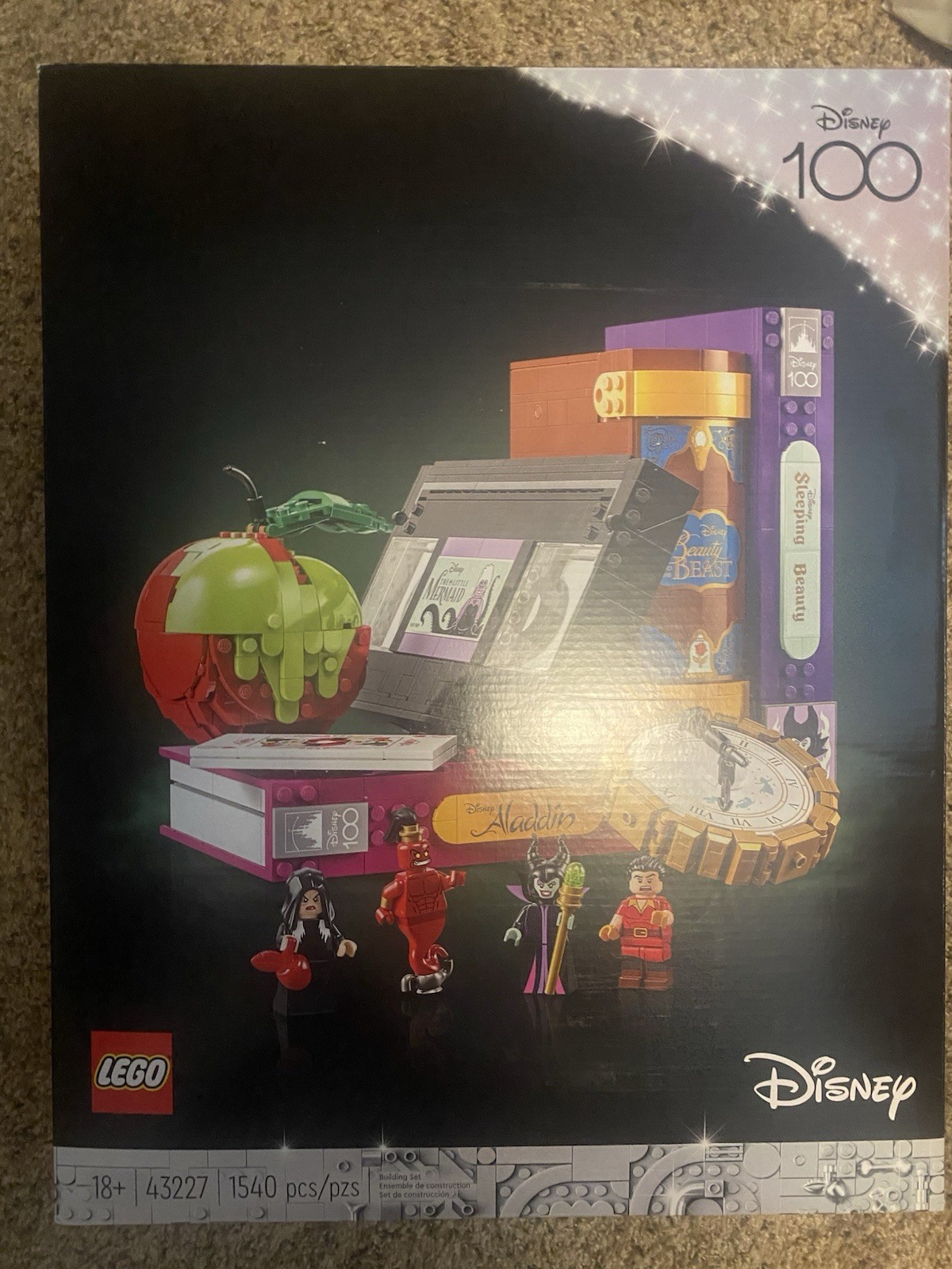LEGO Disney Villain Icons 43227 Disney 100 1540pcs (2023) NEW SEALED LEGO Disney Villain Icons 43227 Disney 100 1540pcs (2023) NEW SEALED
