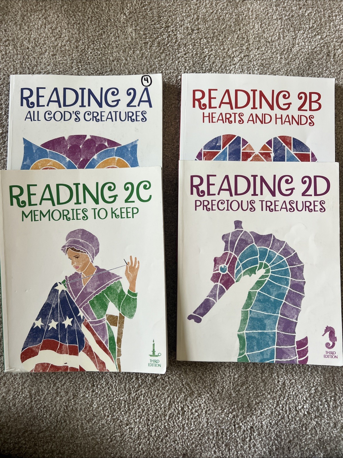 BJU Reading 2A-2D, 3rd Ed. (set of 4) BJU Reading 2A-2D, 3rd Ed. (set of 4)