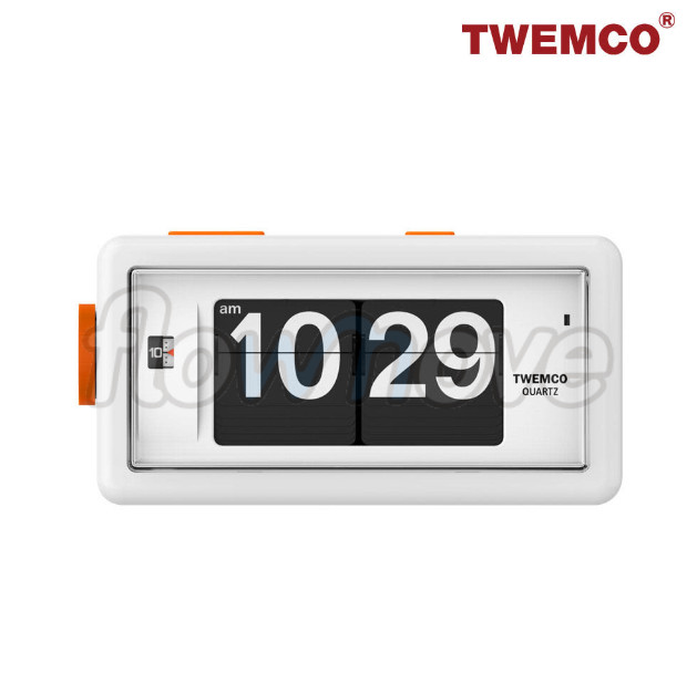TWEMCO AL-30 Classic Retro Flip Alarm Clock German Quartz Genuine NEW