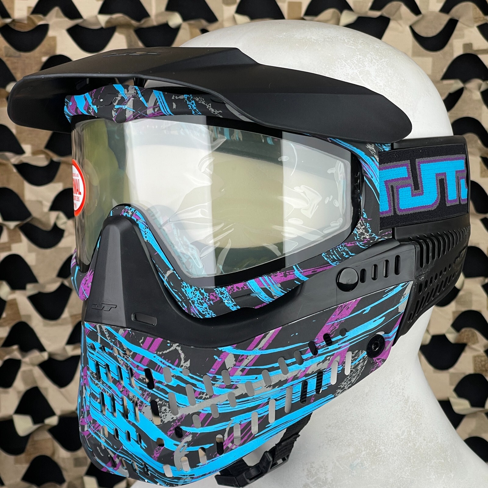 NEW JT ProFlex Paintball Mask - LE Distressed - Clear Lens