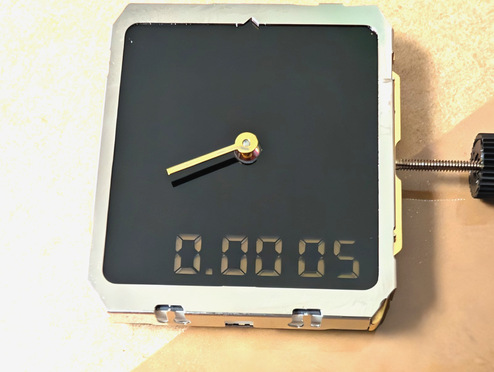 NEW ETA 988.333 MOVEMENT Quartz Digital / Analog Alarm Chronograph GENUINE ETA