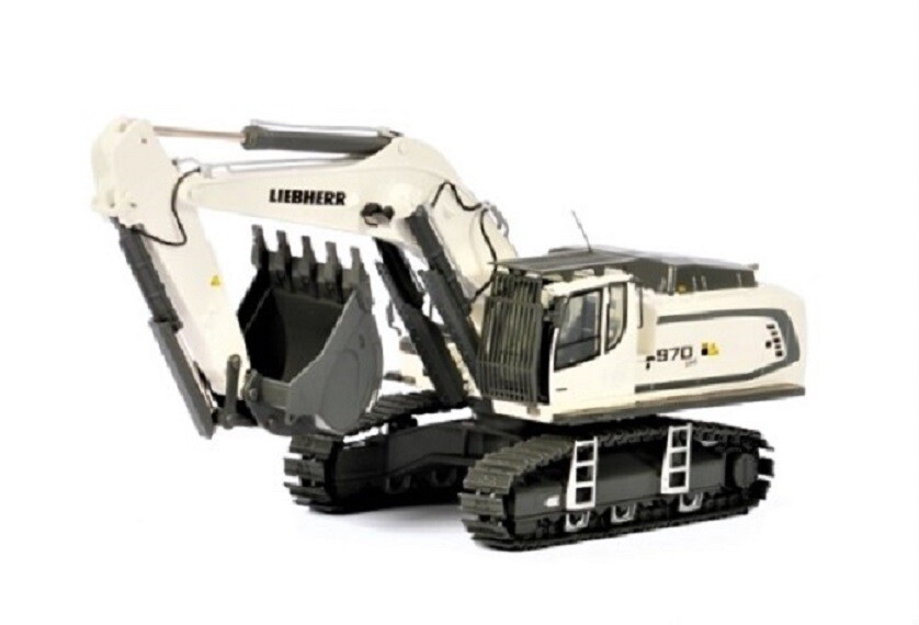 WSI 04-1156 Liebherr R970 SME Excavator - White - 1/50 Die-cast MIB WSI 04-1156 Liebherr R970 SME Excavator - White - 1/50 Die-cast MIB