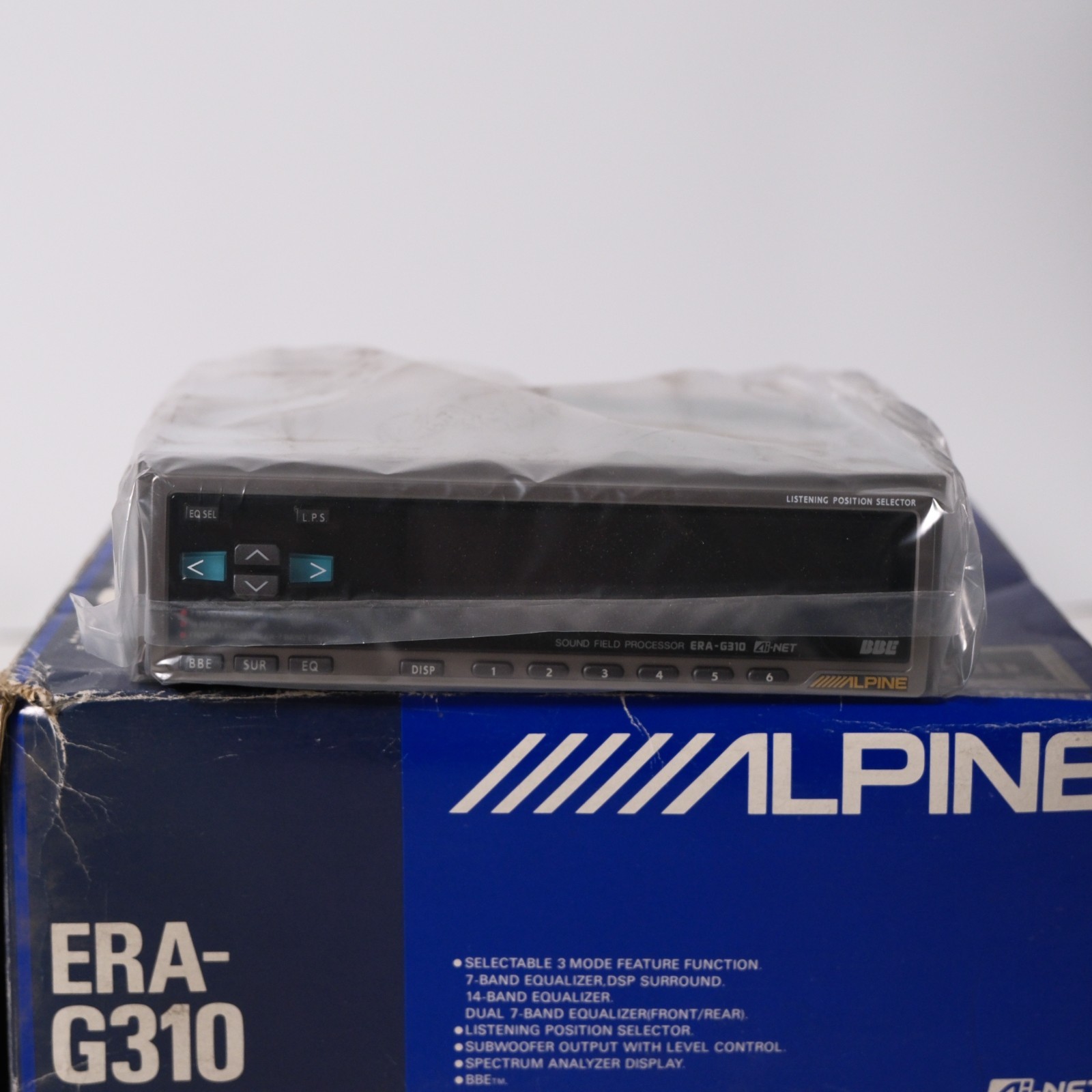 NOS Alpine ERA-G310 Sound Field Processor DSP EQ Ai-NET Old School Car Audio Des