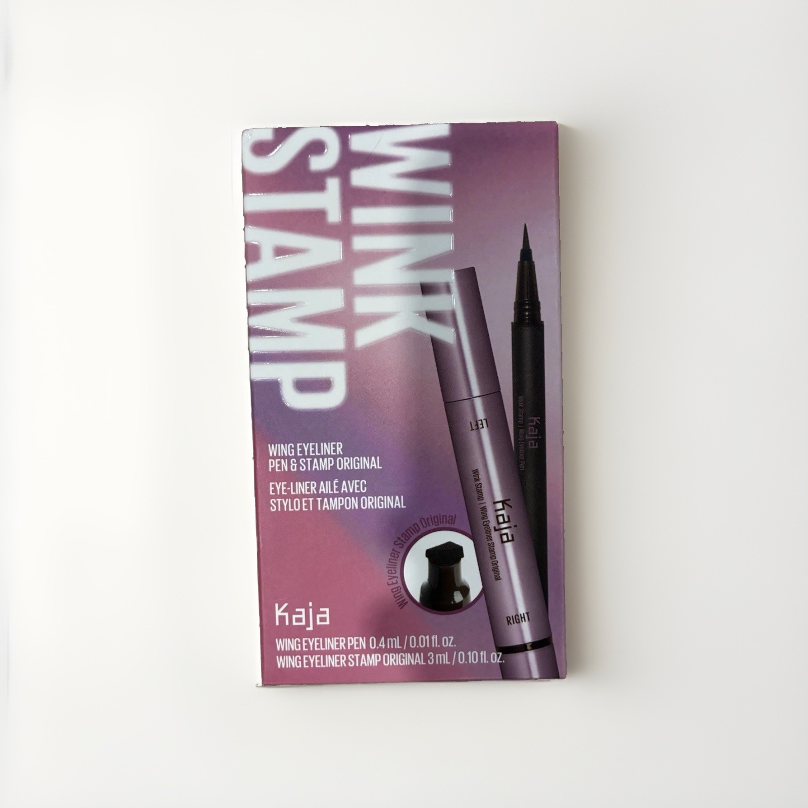 Kaja Wink Liner Pen & Stamp Dark Brown Fonce New Sealed - Bought At Nordstrom