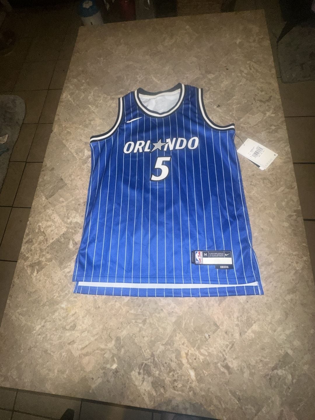 Paolo Banchero Orlando Magic Nike Icon Edition Swingman Jersey Y10/12 M Adult S