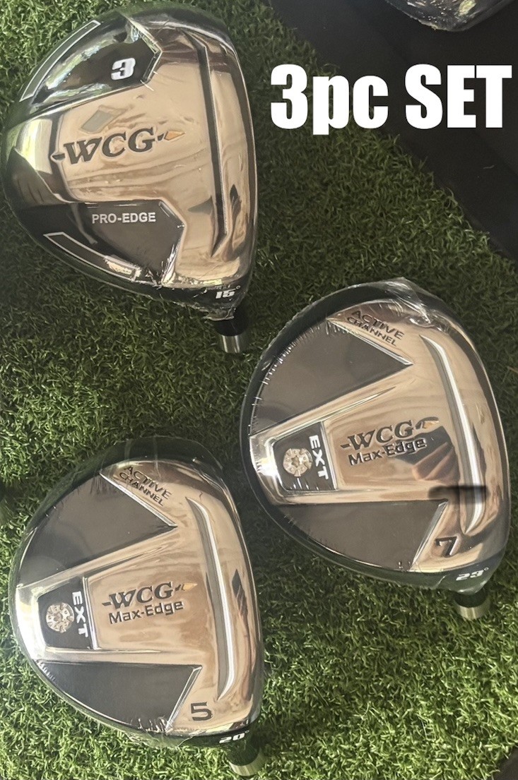 *3 pc* WARRIOR Custom Golf 'Pro Max Edge' Fairway Set #3, #5, #7 **BEST SELLER** *3 pc* WARRIOR Custom Golf 'Pro Max Edge' Fairway Set #3, #5, #7 **BEST SELLER**