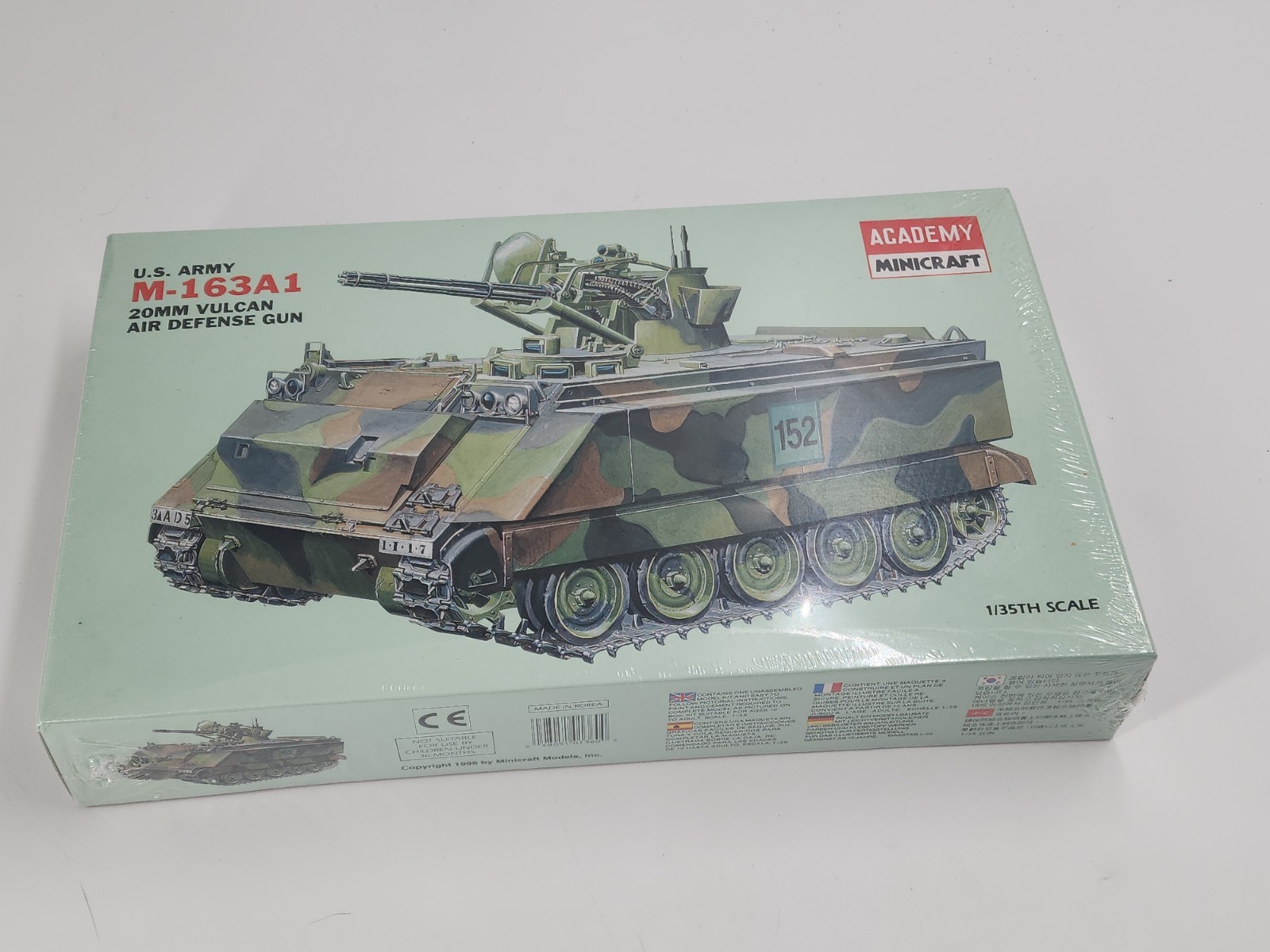 Academy Minicraft MODEL KIT M-163A1 Vulcan Defense Gun 1/35 Scale SEALED Academy Minicraft MODEL KIT M-163A1 Vulcan Defense Gun 1/35 Scale SEALED