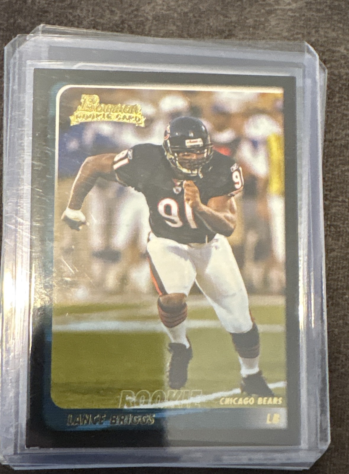 2003 Bowman - Lance Briggs #120 (RC) 2003 Bowman - Lance Briggs #120 (RC)