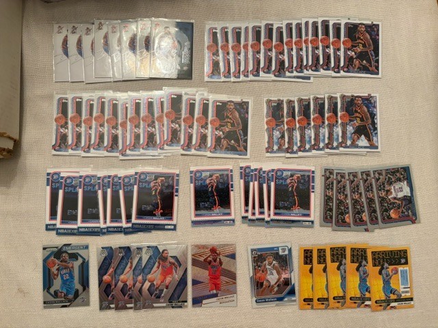 138 - 2024-26 Topps/Panini/Donruss Basketball Cason Wallace RC lot Kentucky