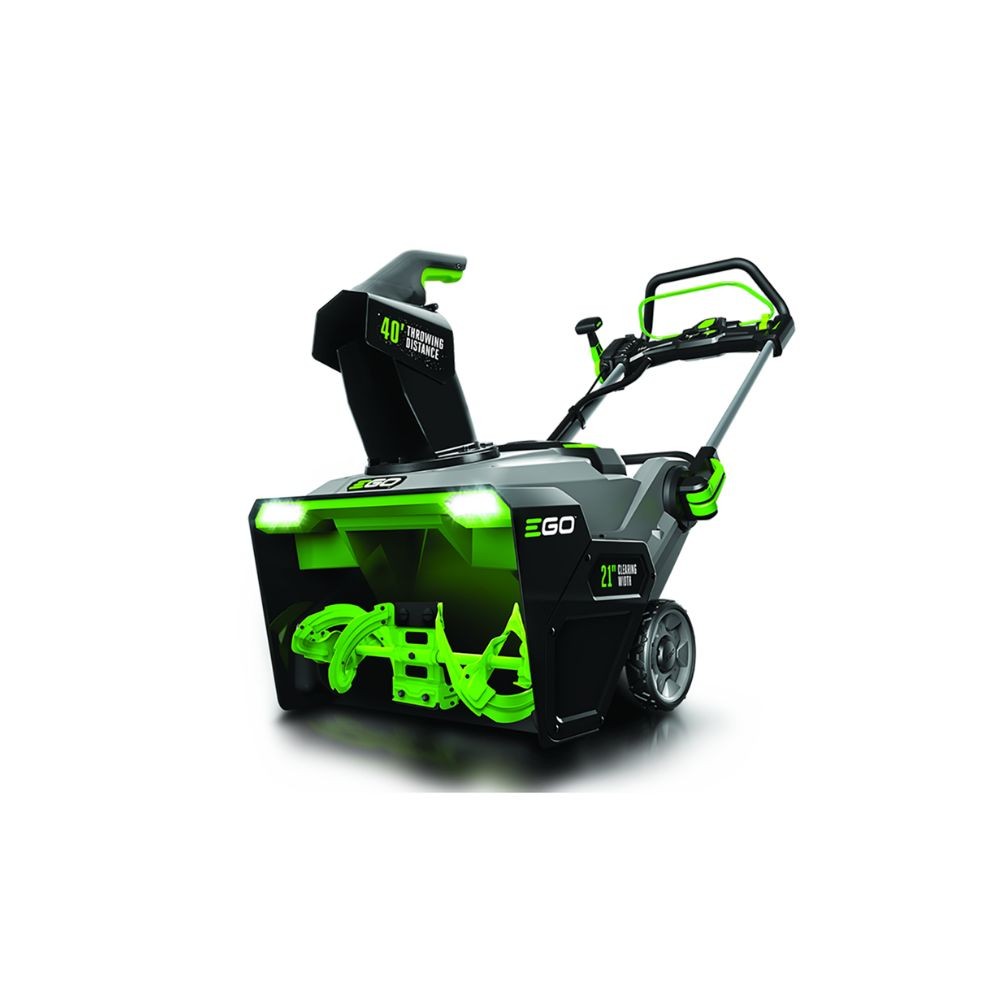 EGO SNT2112 21in Cordless Snow Blower Kit 2x 56V 5Ah Batteries Charger