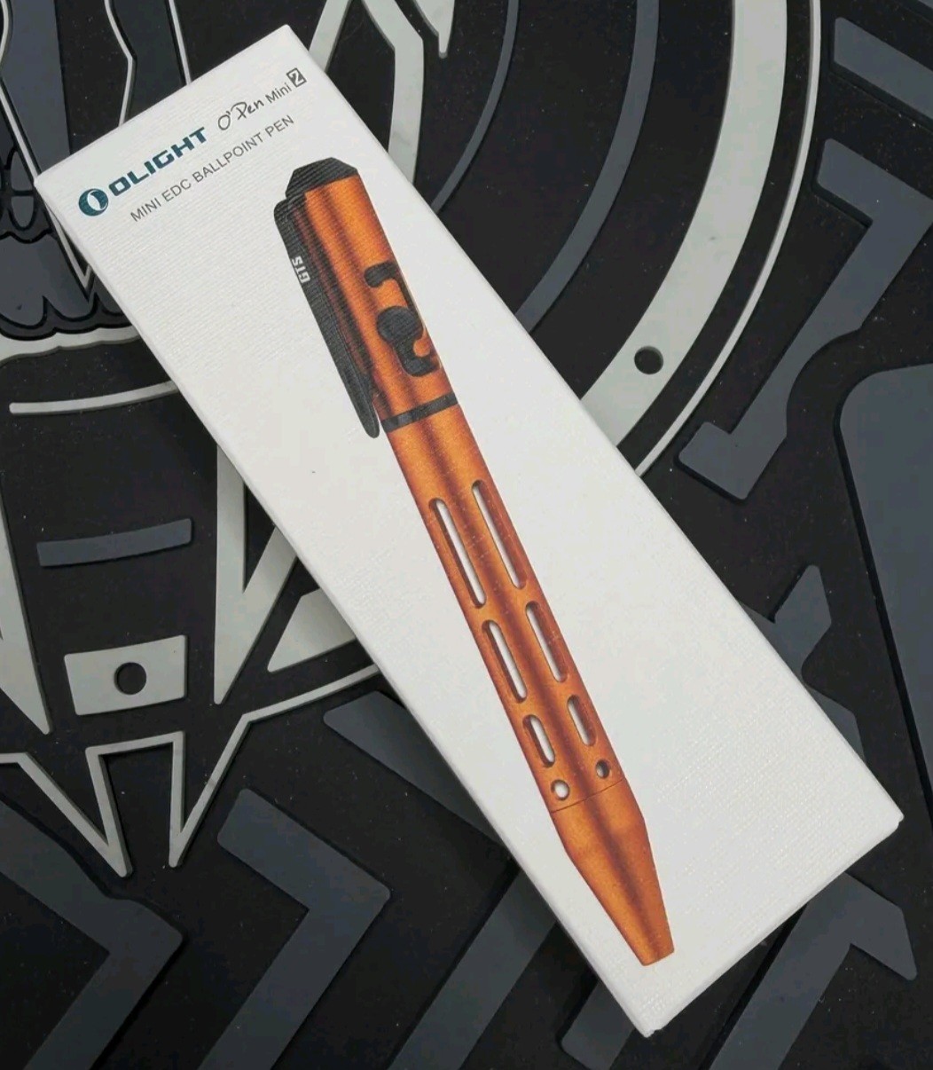 Olight O'Pen Mini 2 Orange GTS Exclusive Brand New
