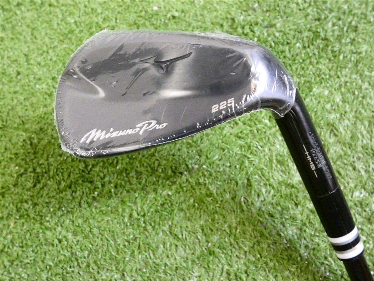 Mizuno Pro 225 Black Limited 49* Gap Wedge KBS $-Taper 125 Stiff+ Plus Steel New Mizuno Pro 225 Black Limited 49* Gap Wedge KBS $-Taper 125 Stiff+ Plus Steel New