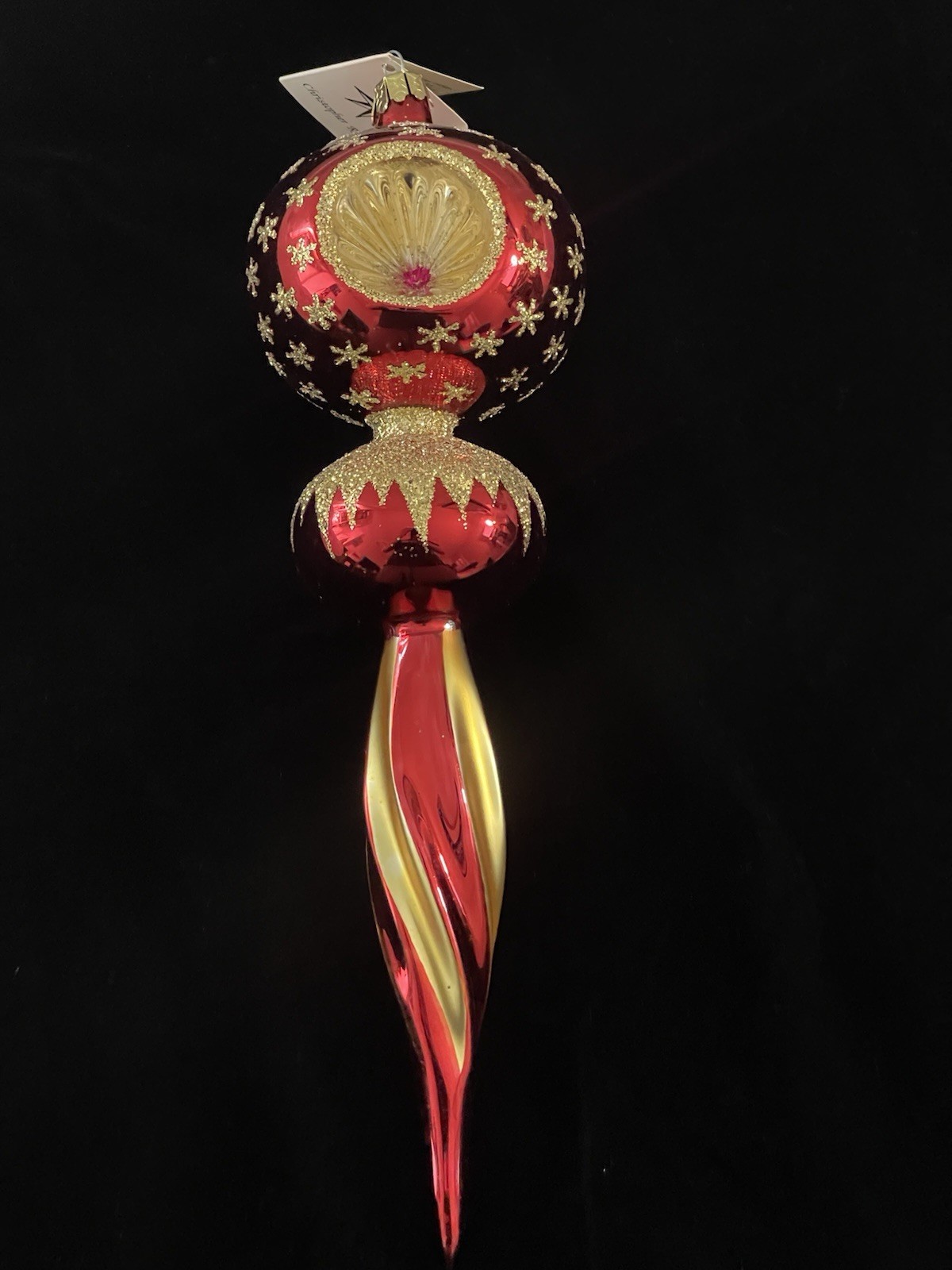 CHRISTOPHER RADKO ROYAL SCEPTER #92-077-0 Jumbo Ornament 11” (READ) CHRISTOPHER RADKO ROYAL SCEPTER #92-077-0 Jumbo Ornament 11” (READ)