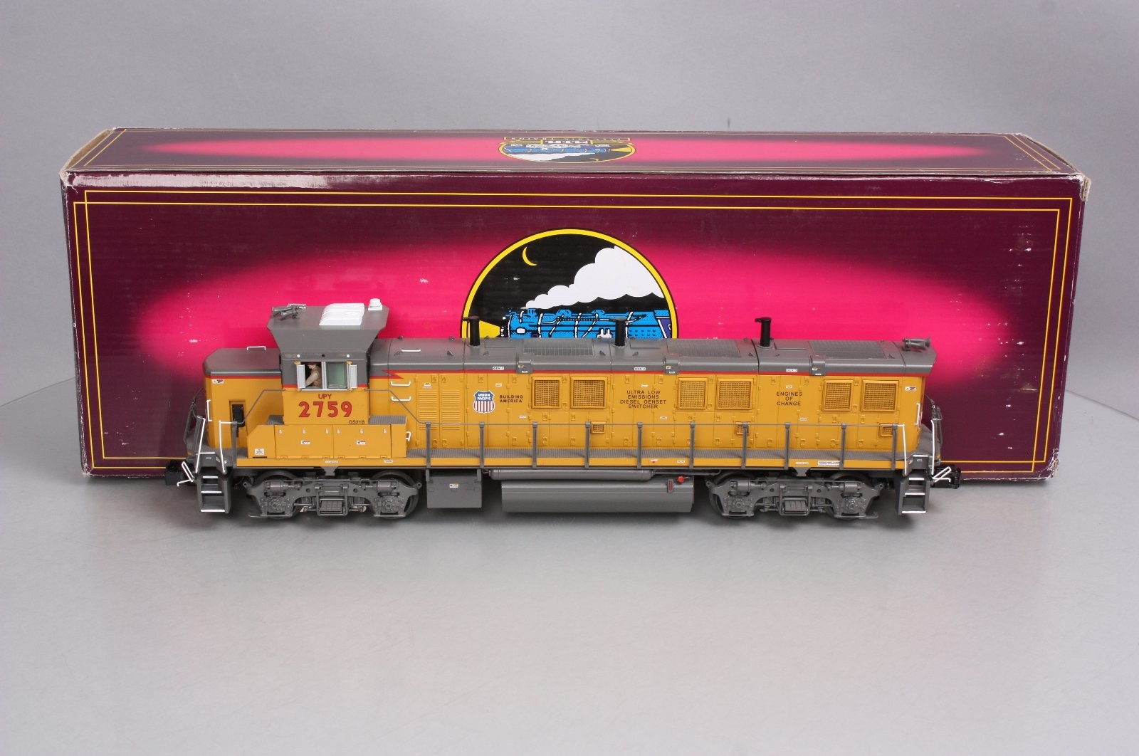 MTH 20-20005-1 UP 3GS21B Diesel Engine #2759 w/ Proto-Sound 2 (Hi-Rail Wheels)