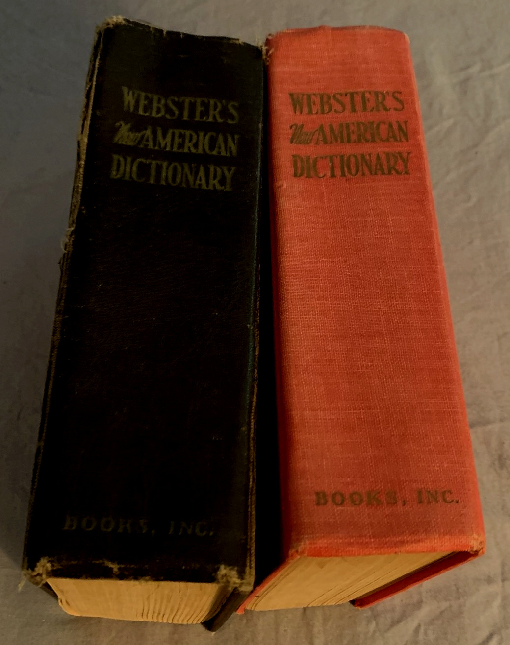 1954 & 1956  Webster\'s New American Dictionaries