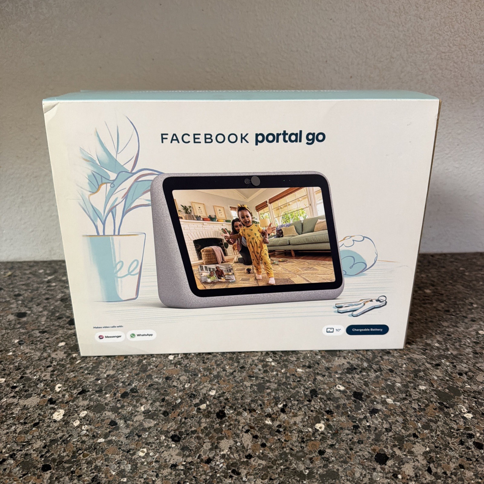 Facebook Portal Go 10” Portable Smart Video Calling Display Alexa NEW Open Box Facebook Portal Go 10” Portable Smart Video Calling Display Alexa NEW Open Box