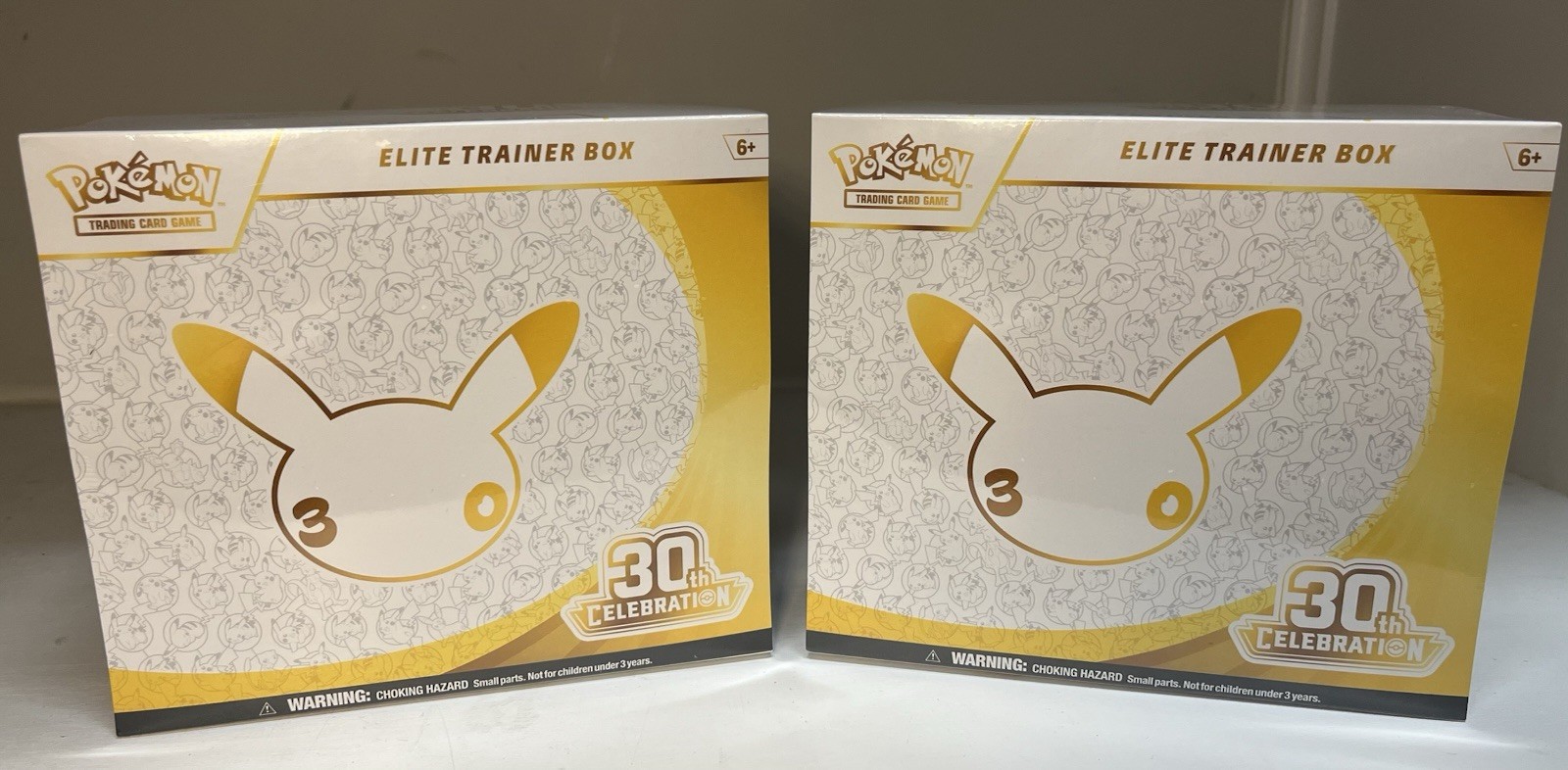 2x Pokemon Center ETB 30th Anniversary Sealed - IN HAND SHIPS TODAY 2x Pokemon Center ETB 30th Anniversary Sealed - IN HAND SHIPS TODAY