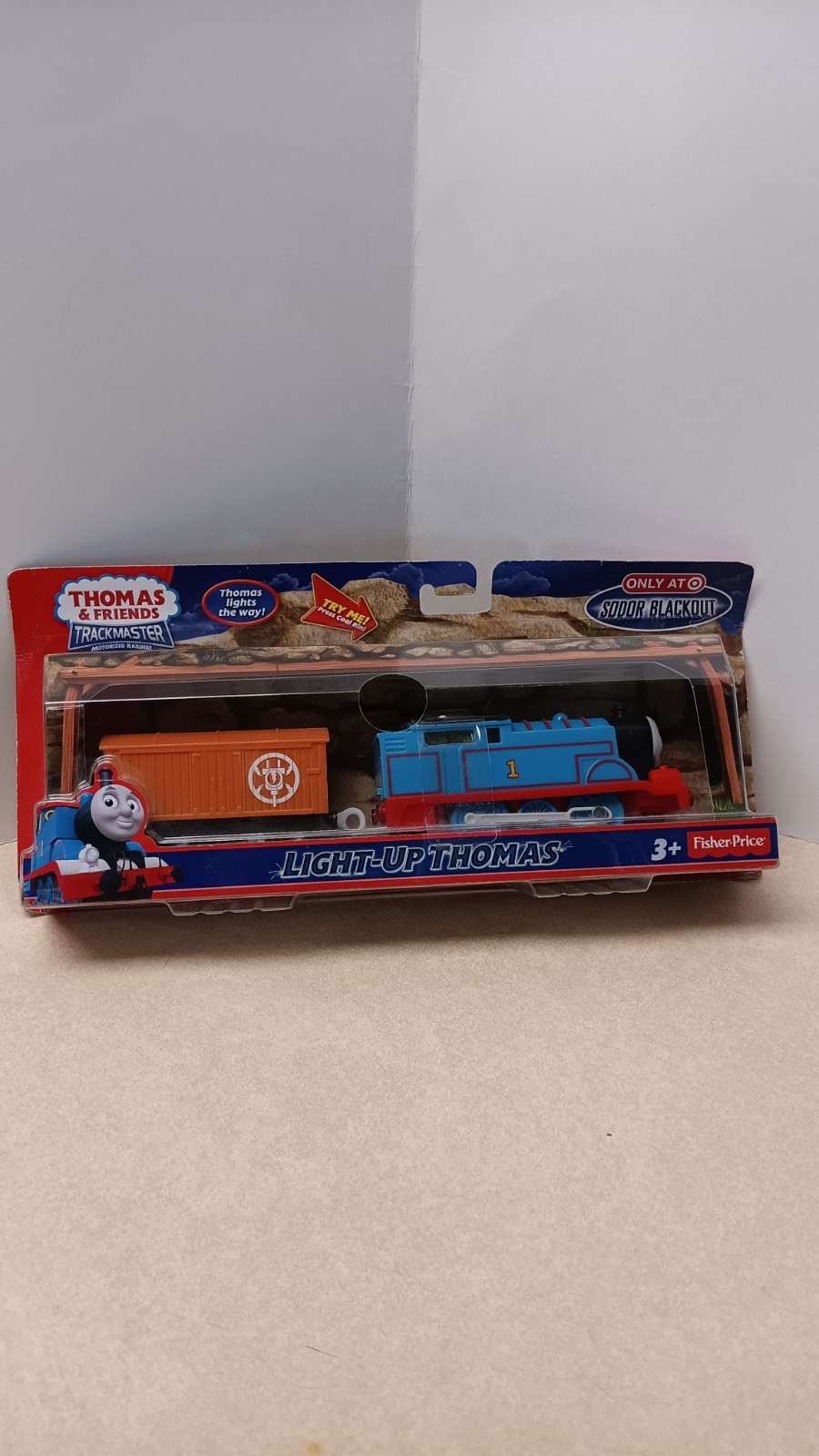 Thomas TrackMaster Light-Up Thomas Sodor Blackout Target Exclusive Motorized NIB Thomas TrackMaster Light-Up Thomas Sodor Blackout Target Exclusive Motorized NIB