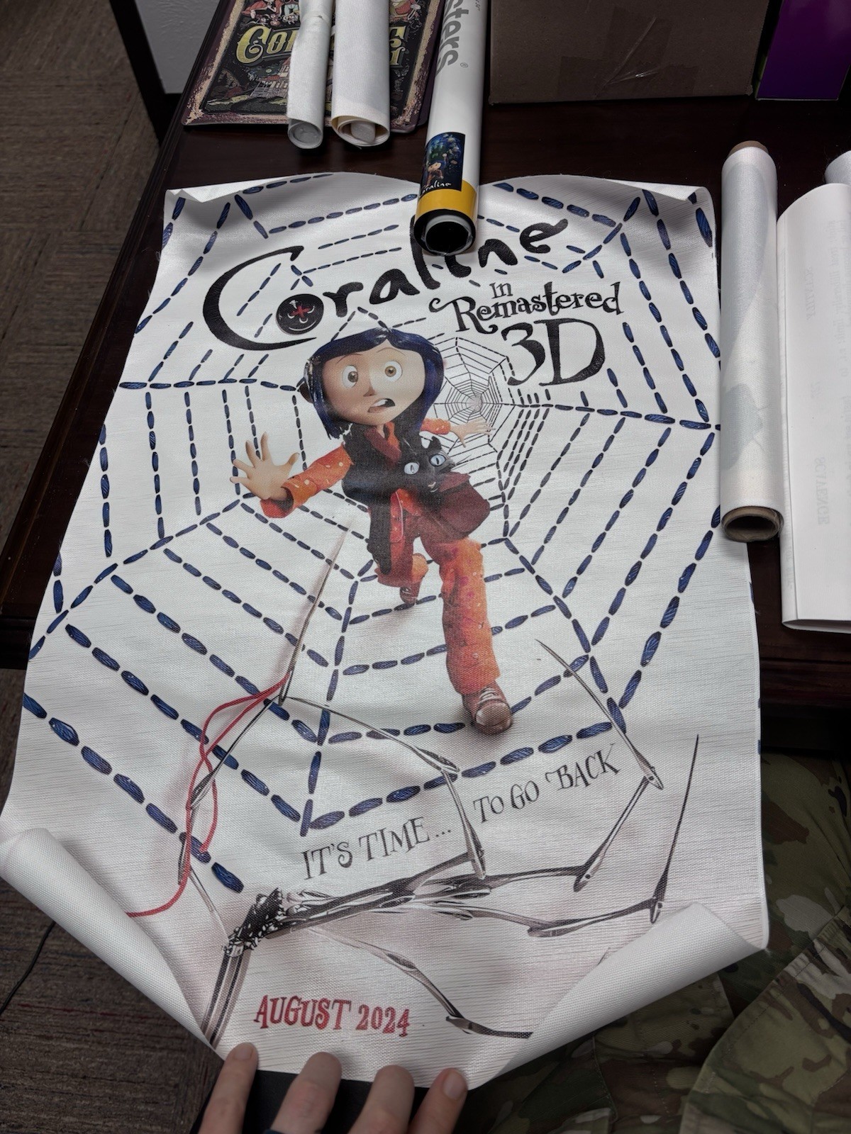 Coraline 15th Anniversary Movie Poster Coraline 15th Anniversary Movie Poster