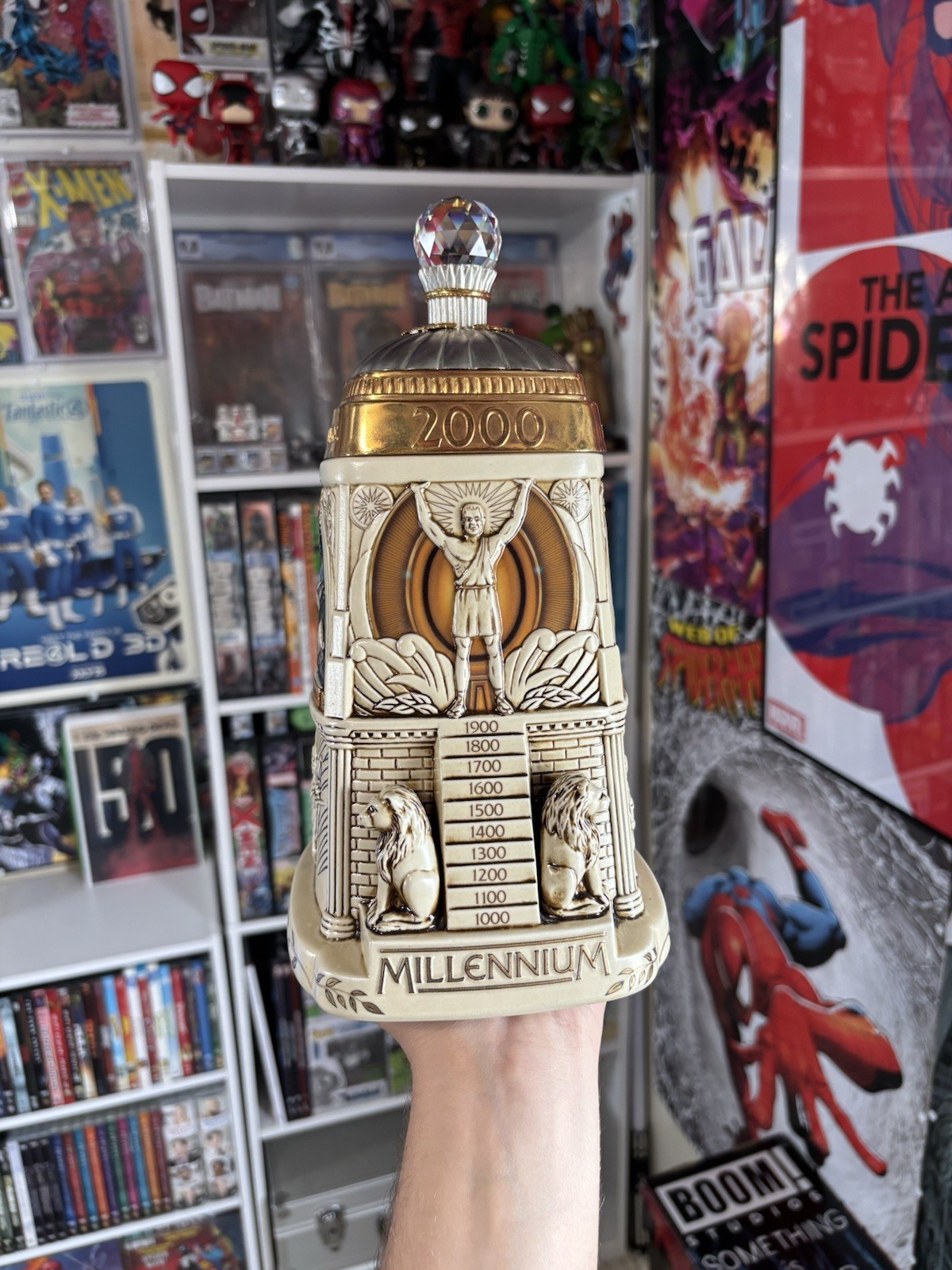 Anheuser-Busch 1999 ~CELEBRATING THE MILLENNIUM ~Limited Ed. Collectors Stein