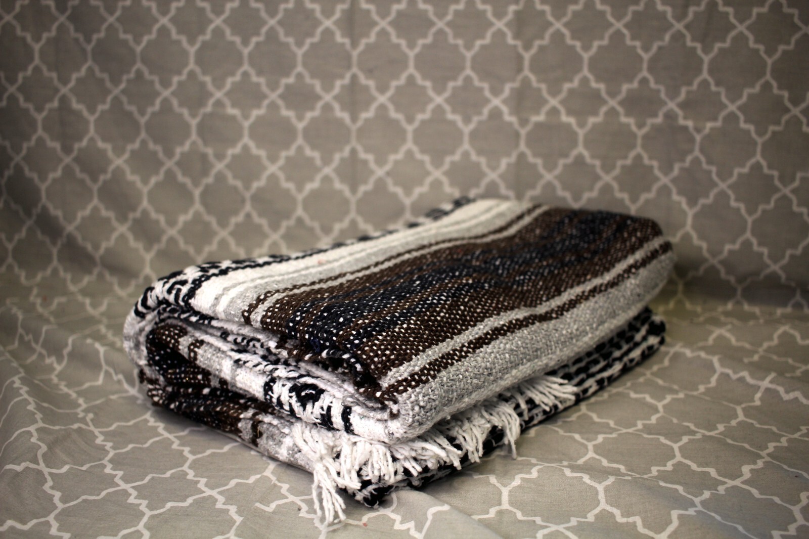 NEW - HN Authentic Mexican Blankets - Hand Woven Blanket - 70 NEW - HN Authentic Mexican Blankets - Hand Woven Blanket - 70
