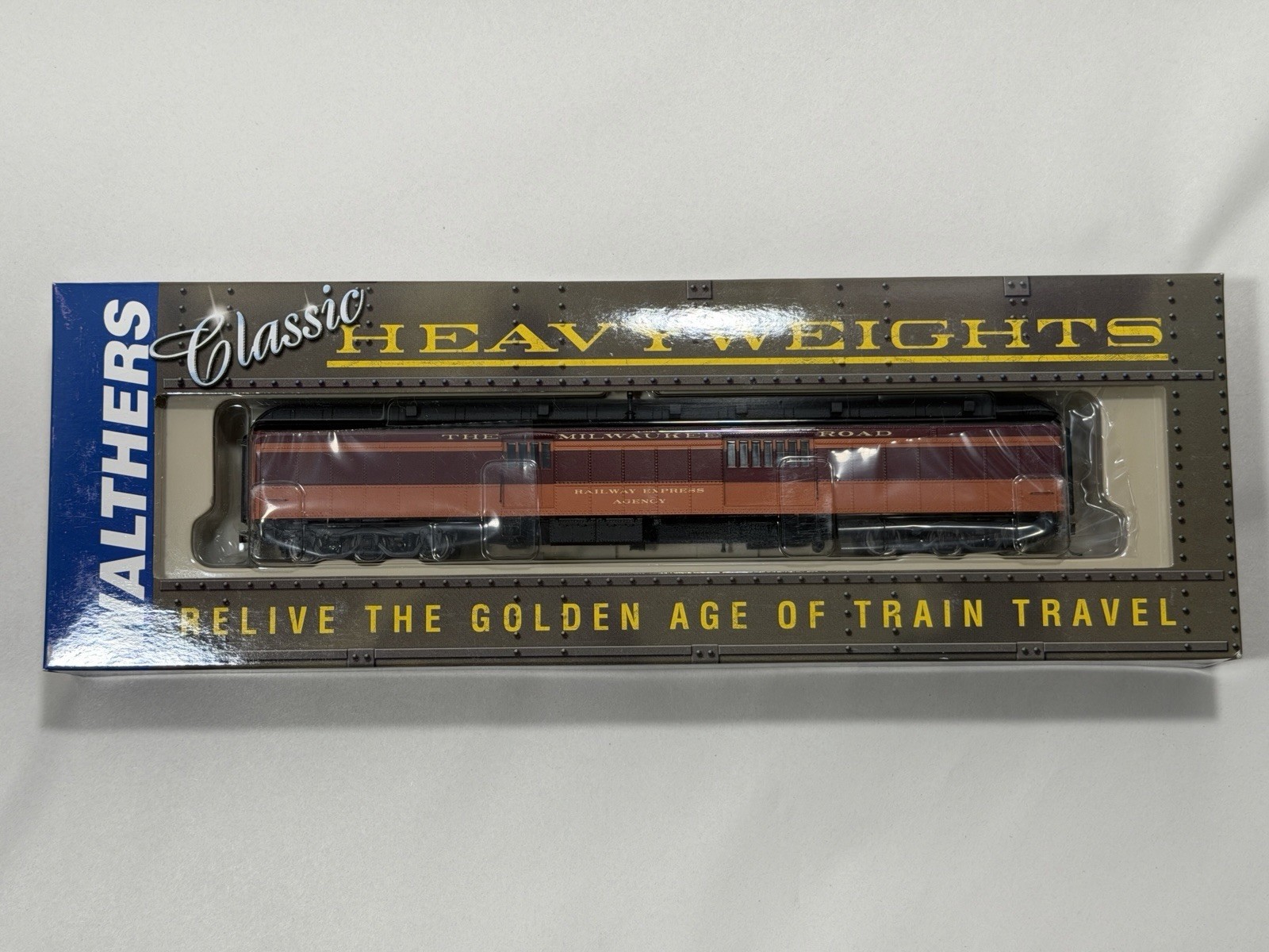 Vintage NOS Walthers Heavyweight ACF Baggage Car HO Milwaukee Road Unopened NIB Vintage NOS Walthers Heavyweight ACF Baggage Car HO Milwaukee Road Unopened NIB