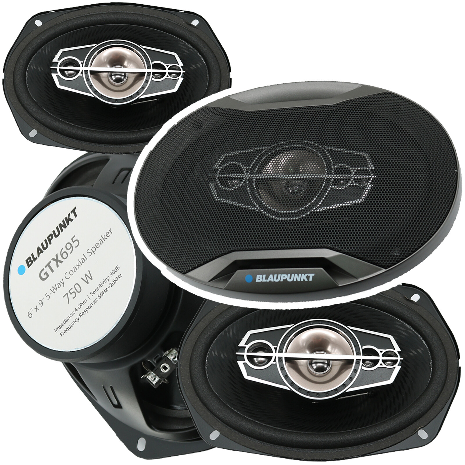 4x Blaupunkt GTX695 Power 1500W 6\