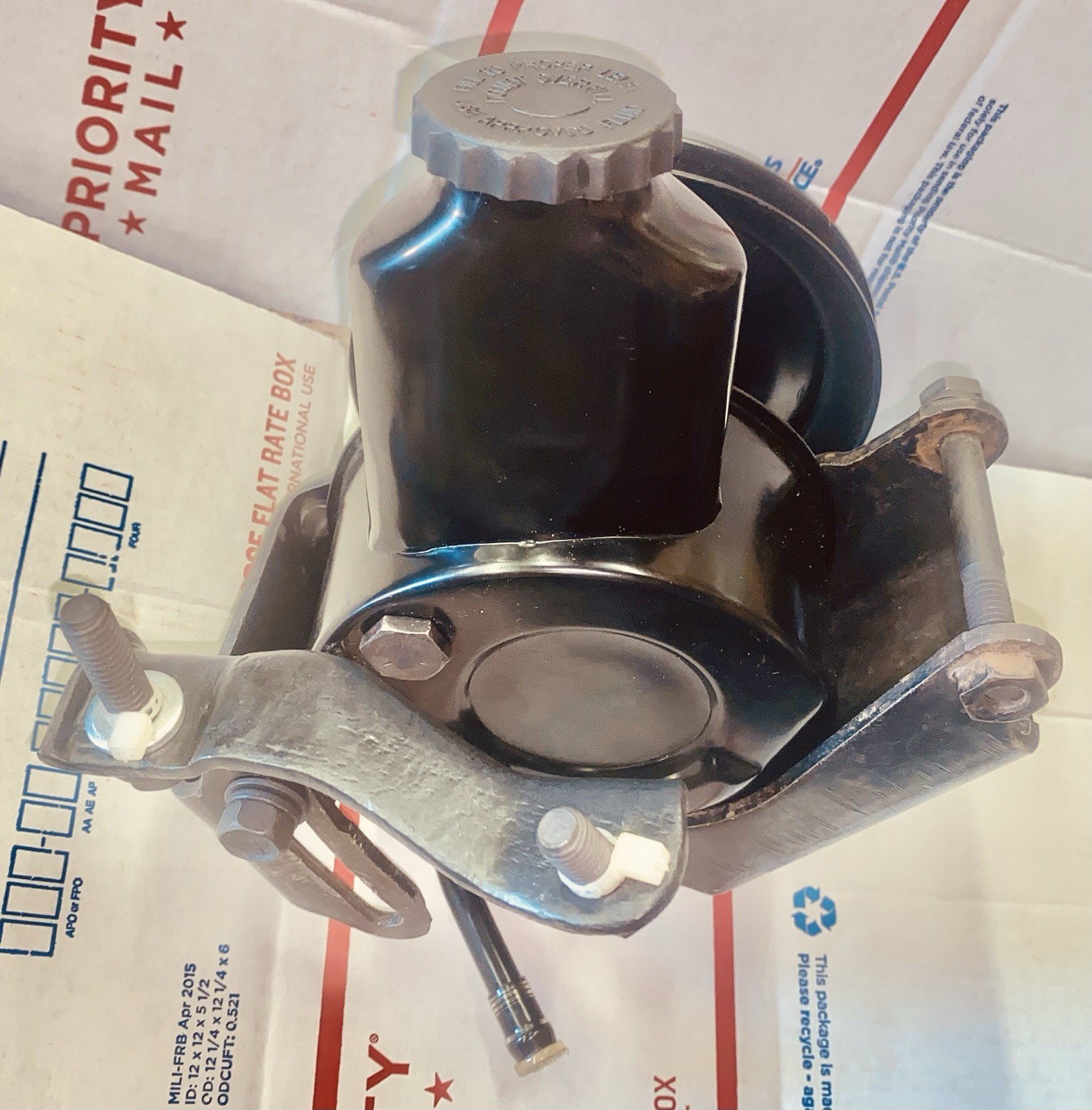 1969 SS396-427 Chevelle P S Pump-TRI. ,FABCO Stamp 1105 D.G. Pulley GM Original