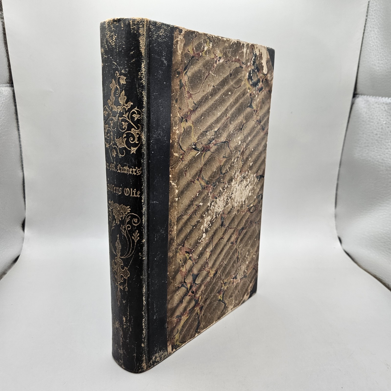Vintage, Dr. Morten Luthers The Oil Of Salvation, 1862. Written In Norwegian.