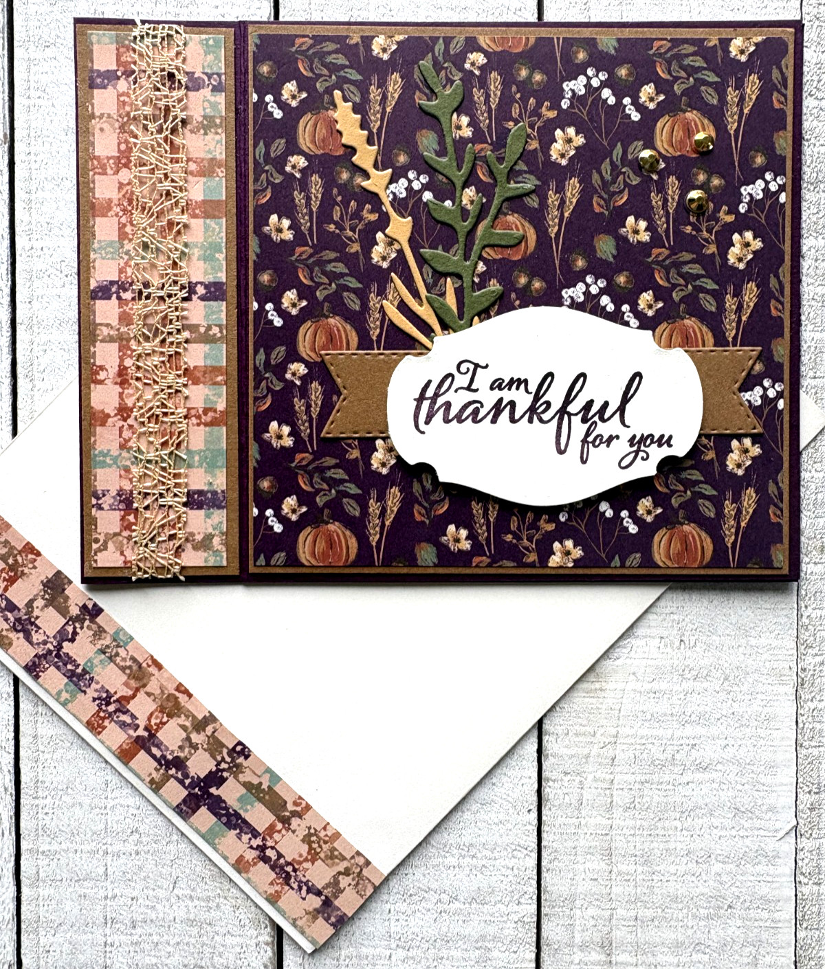 Stampin\' Up Card Kit - AUTUMN OPULENCE - All Inclusive Set of 4 Cards