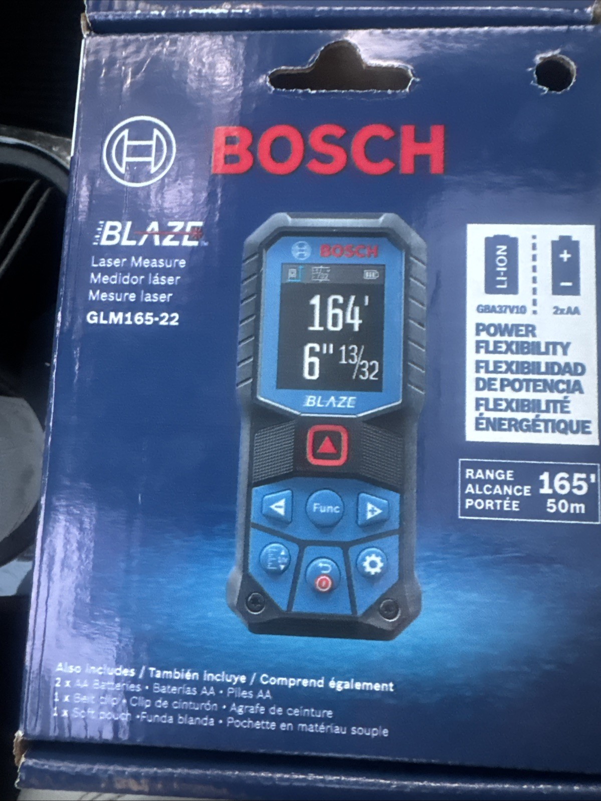 Bosch GLM165-22 Laser Measure Brand New  C2