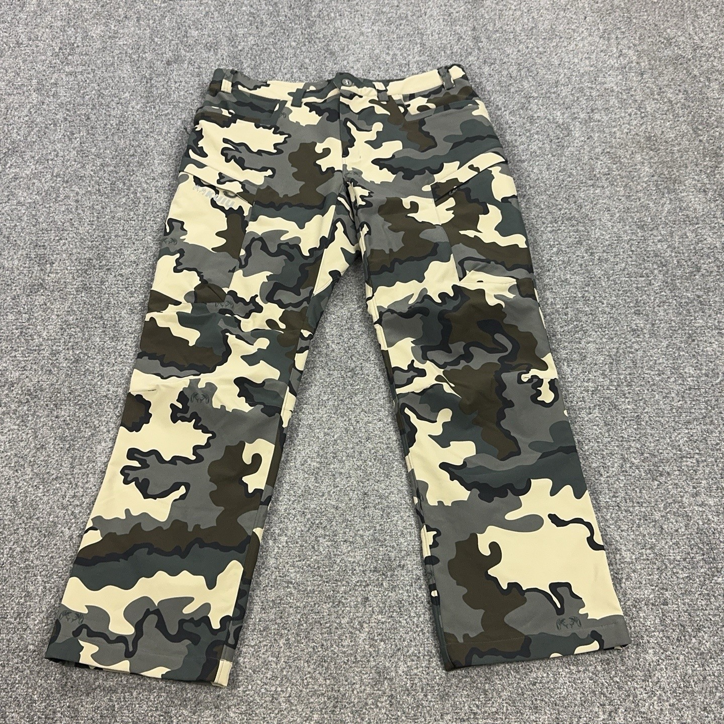 KUIU Attack Pants Mens 42 Vias Camo Hunting Hiking Toray Zip Pockets Outdoor