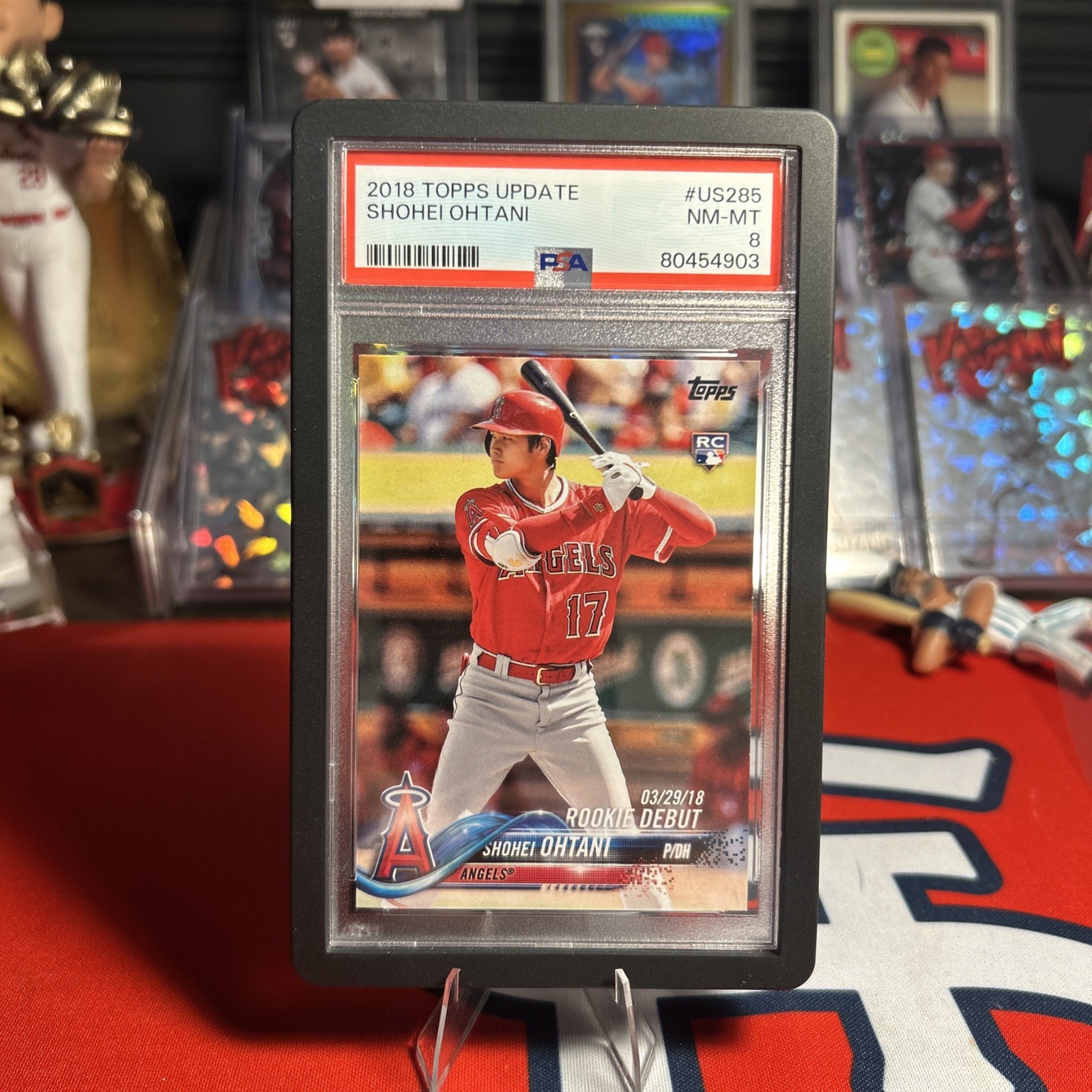 Shohei Ohtani PSA 8 Rookie Card Rc🔥 -- Chase Pack —🔥