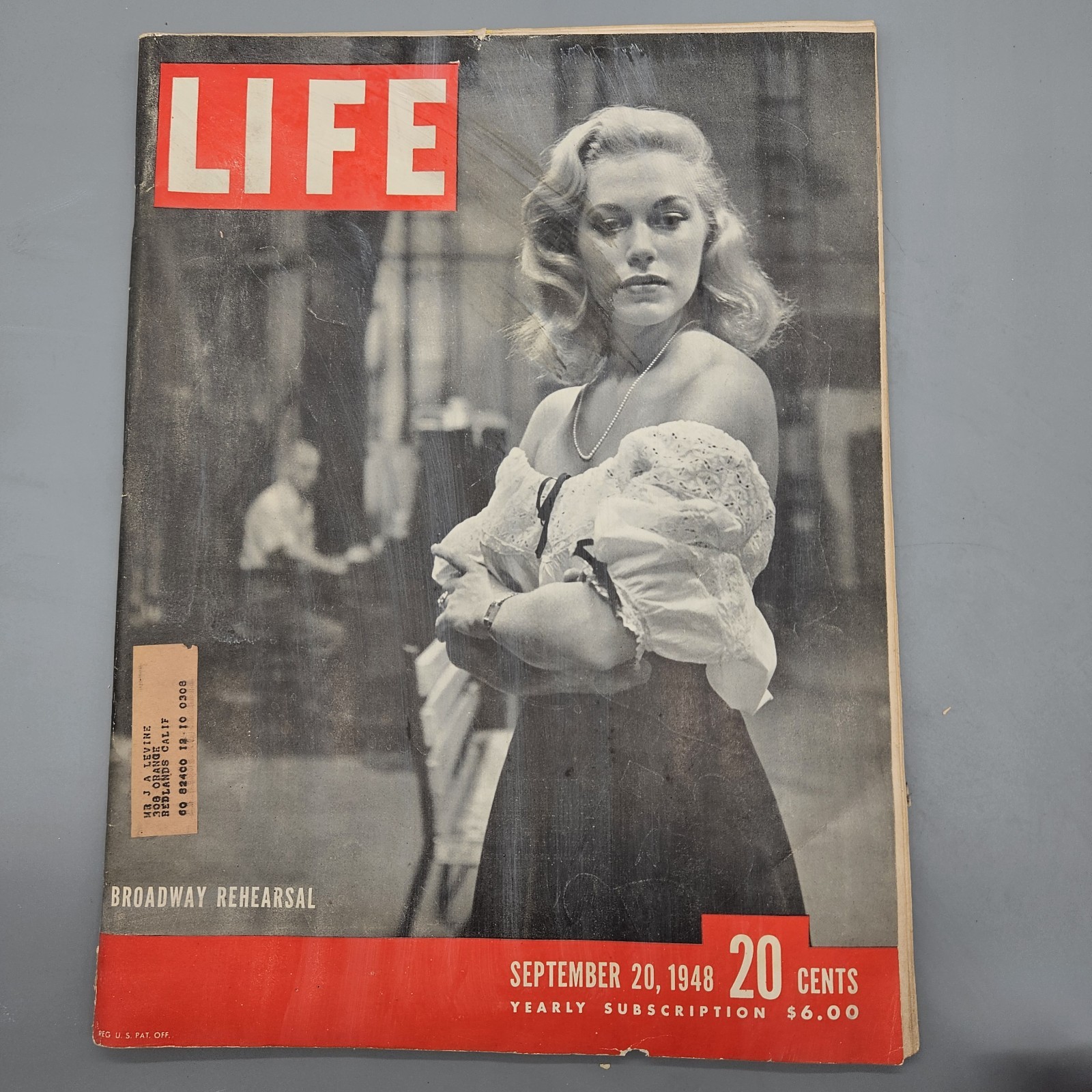 Life Magazine September 20 1948 Illustrated Broadway Rehearsal Chesterfield Fair Life Magazine September 20 1948 Illustrated Broadway Rehearsal Chesterfield Fair